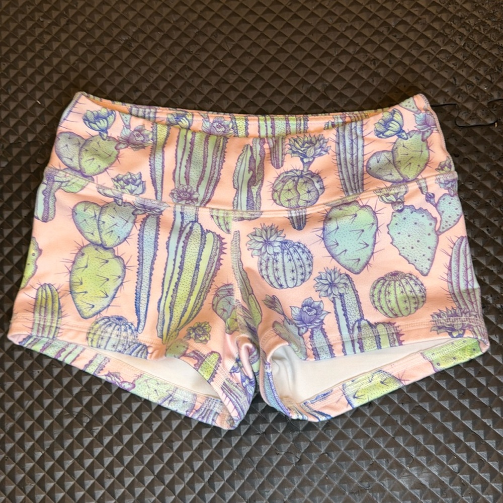 Fleo Cactus CrossFit Shorts Size XS